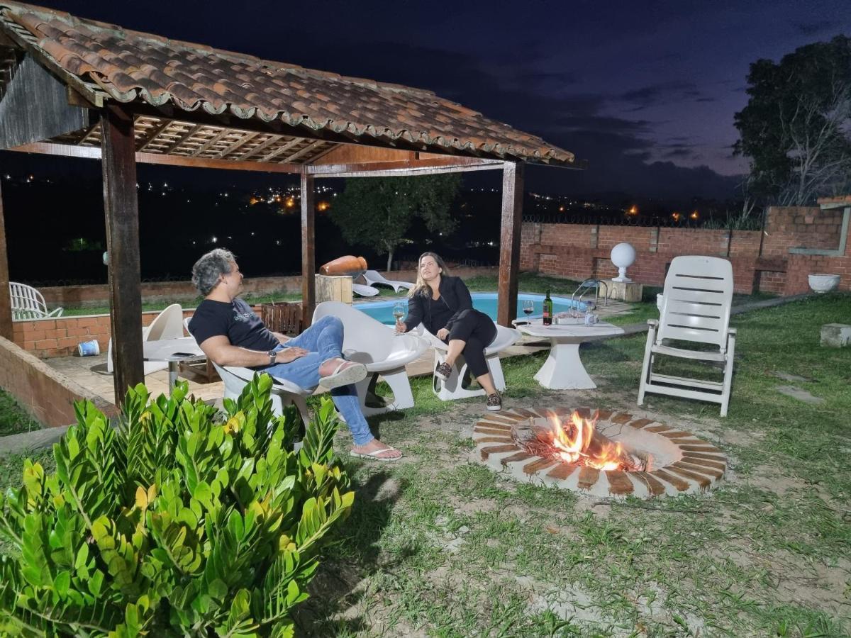 Casa Em Gravata Vista Para O Vale Villa Luaran gambar
