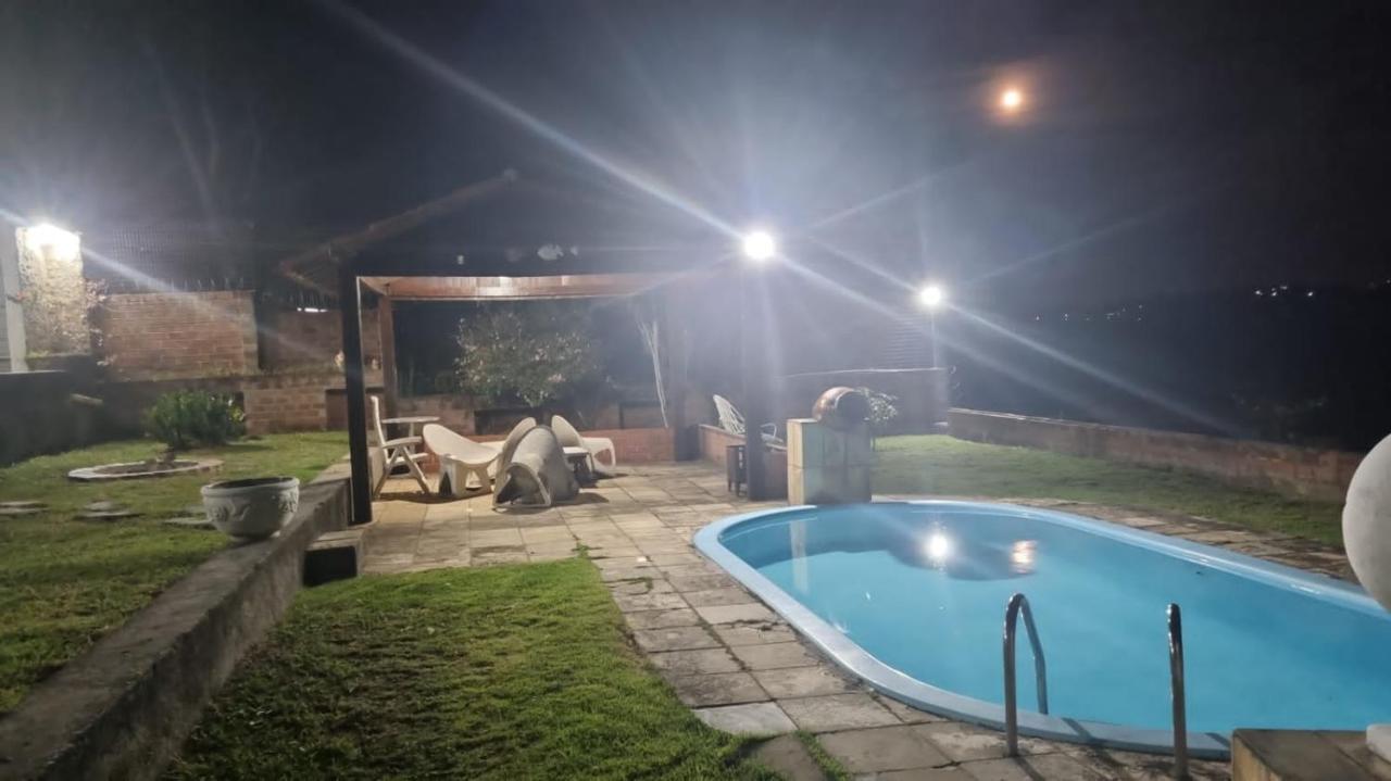 Casa Em Gravata Vista Para O Vale Villa Luaran gambar